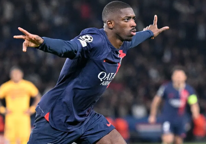 登貝萊帶傷訓(xùn)練，對(duì)陣拜仁首發(fā)成疑